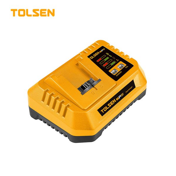 Tolsen 20V Li-ion Battery Charger 110W For charging TOLSEN 20V 4.0Ah battery (87474) Model: 87486