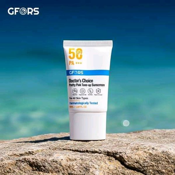 GFORS DOCTOR'S CHOICE PRETTY PINK TONE-UP SUNSCREEN 50ML