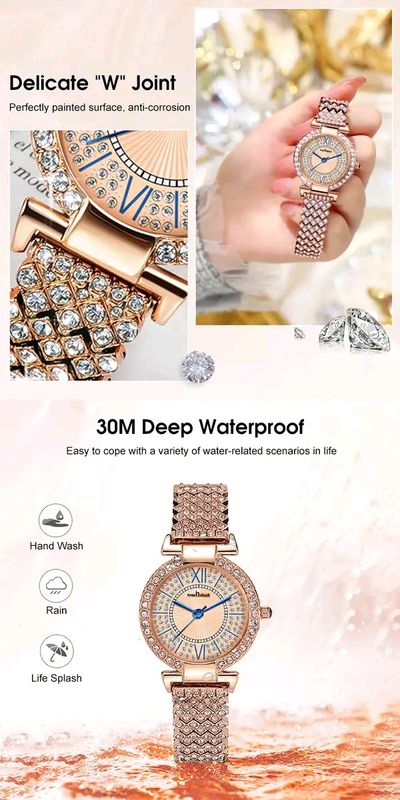 💥LouisWill Steel Strap Waterproof Wristwatch - Image 5