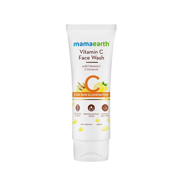 Mamaearth Vitamin C Face Wash with Turmeric – 100ml | - 72859