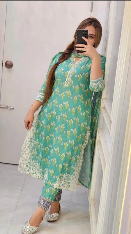 কটন থ্রি পিস