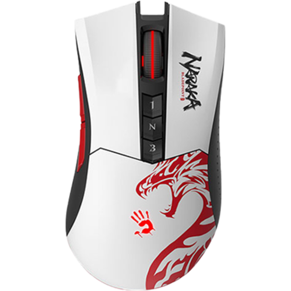 A4TECH Bloody R90 Plus Naraka 2.4GHz Wireless USB Gaming Mouse