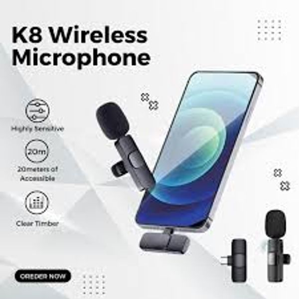 K-8 wireless mobile microphone