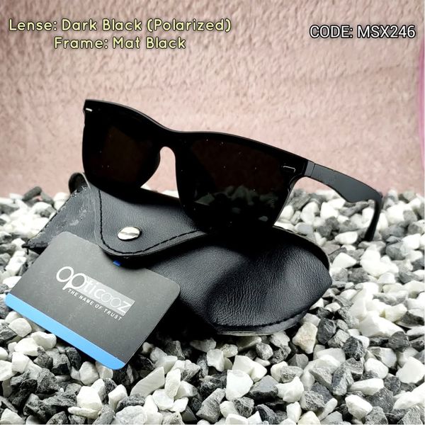 246 Black Premium Polarized Sunglass