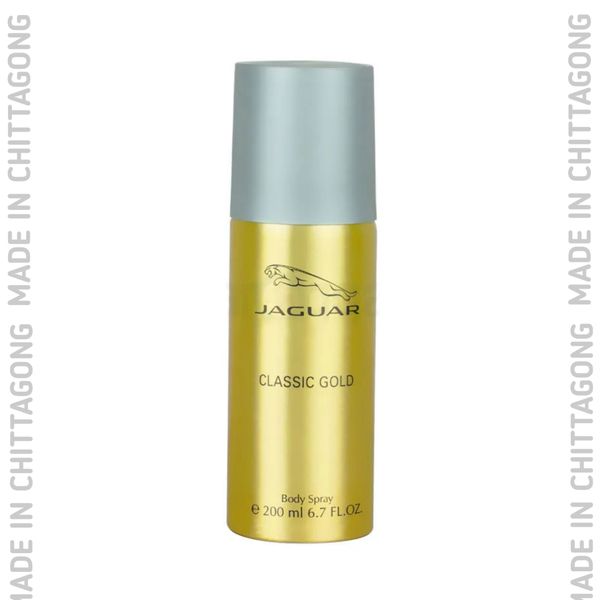 Jaguar Classic Gold Body Spray - 200ml