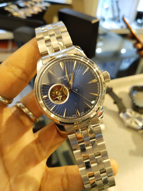 patek auto blue dial aaa