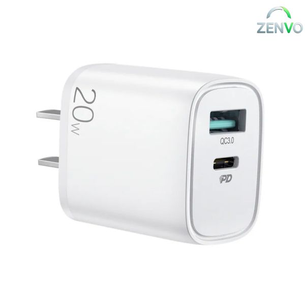 Joyroom L-QP205 20W dual ports fast wall charger