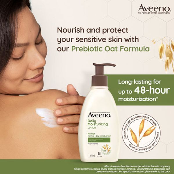 Aveeno daily moisturising body lotion 300ml - Image 3