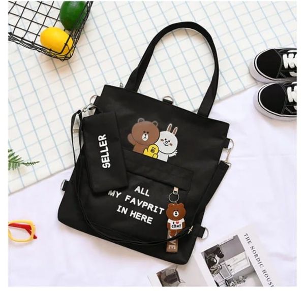 Canvas Bag Female Handbag Student