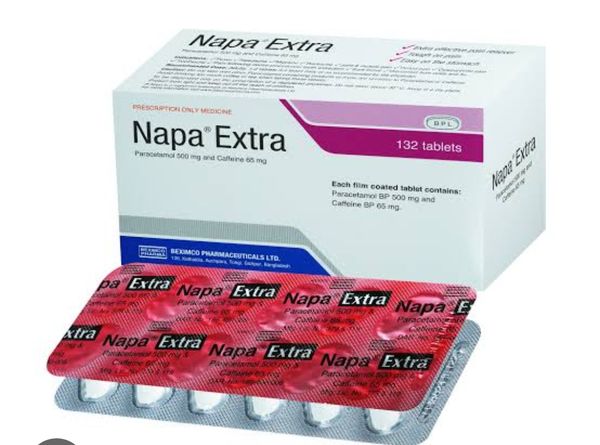 Napa extra 500 mg 12 pcs 1 Strip