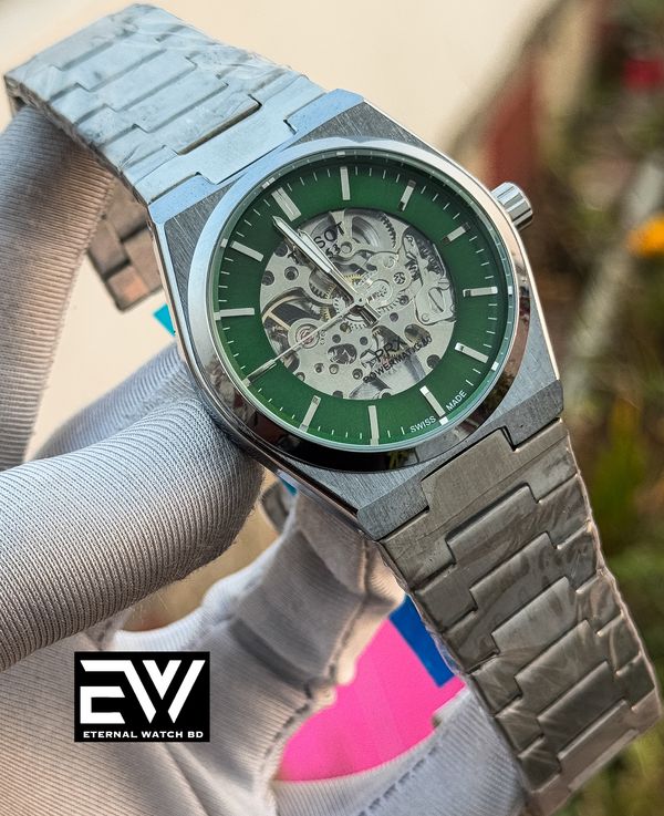 TISSOT PRX AUTOMATIC CH GREEN DIAL