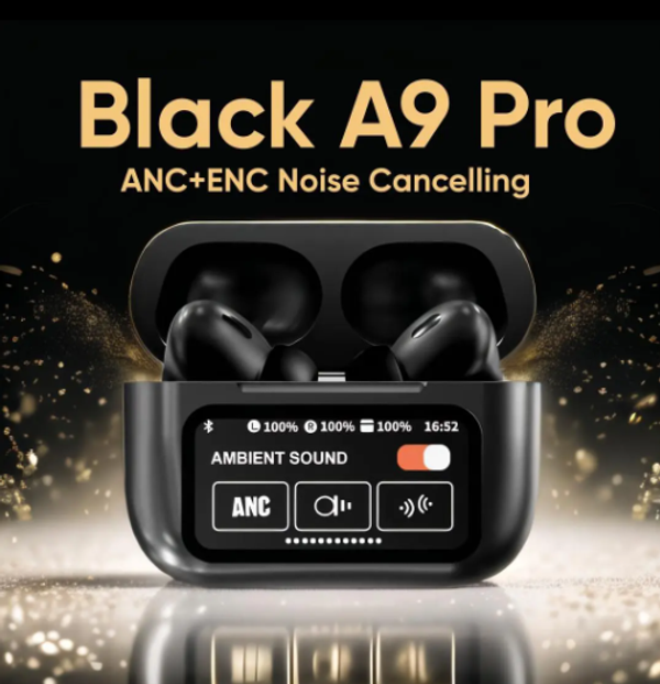 A9 Pro ANC Touch Screen Display Earbuds