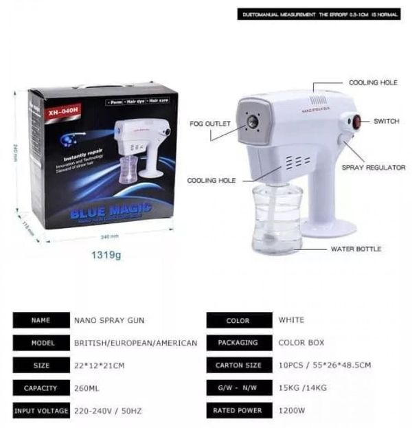 Blue Magic Nano Spray Gun (Steam Gun) - Image 4
