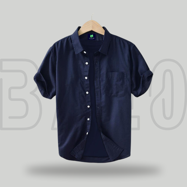 Oxford Cotton Half Sleeve Shirt