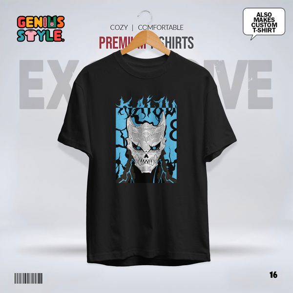 Kaiju (Demon Slayer) Premium Drop Shoulder T-shirt - 16