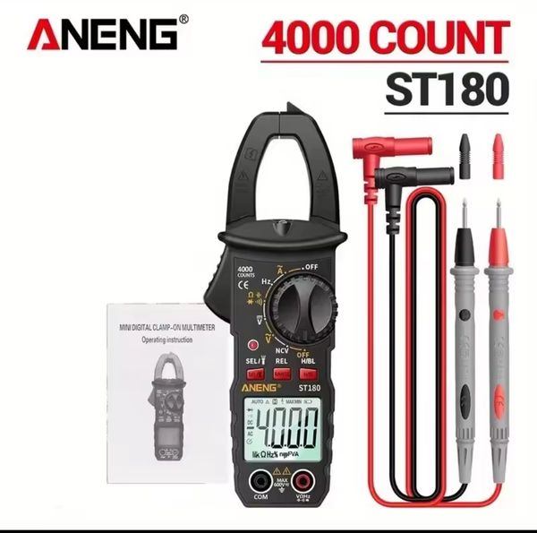 ANENG ST180 4000 Counts Digital Clamp Meter