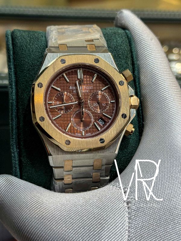AUDEMARS PIGUET TWO TONE BROWN DIAL