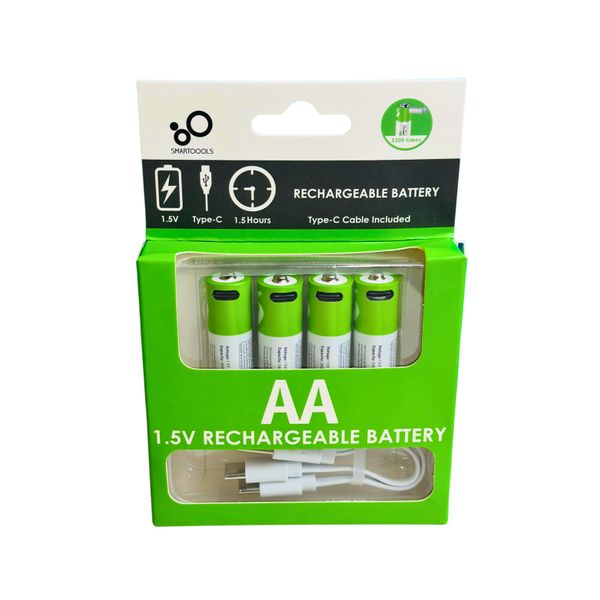 SmarToools RB40 AA-AAA 1.5V 2600mWh-750mWh Rechargeable Battery (4Pcs Set)
