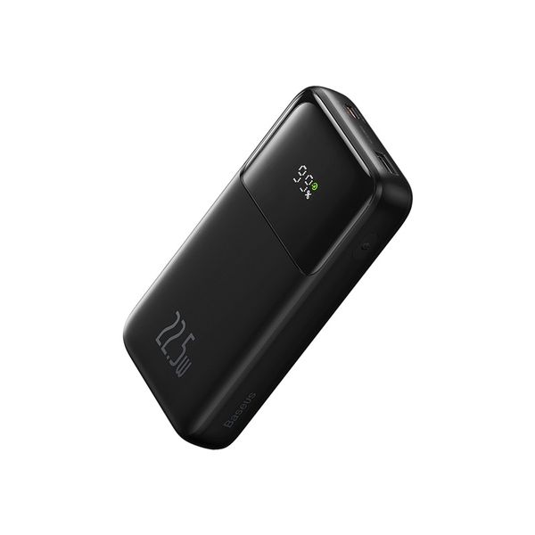 Baseus Comet Series 22.5W 20000mAh Dual Cable Digital Display Power Bank – Purple Color
