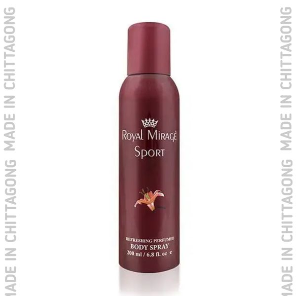 Royal Mirage Sport Perfumed Body Spray (200ml)