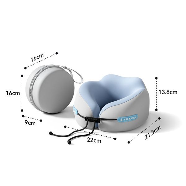 Memory Foam U-shaped Pillow Travel Neck Pillow Aircraft Sleeping Pillow Neck Pillow Cervical Neck Pillow Portable U-shaped Pillow