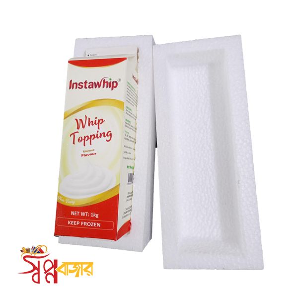 Instawhip Whipping Cream-1kg (বিঃদ্রঃ- শুধুমাত্র ক্রিম ”ক্যাশ অন ডেলিভারি” করা হয় না। কারণ এইটা রির্টান যোগ্য না)