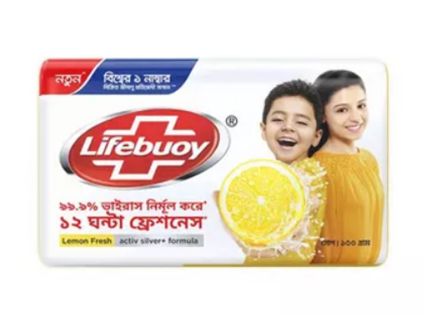 Lifebuoy Soap Bar Lemon Fresh 100 gm
