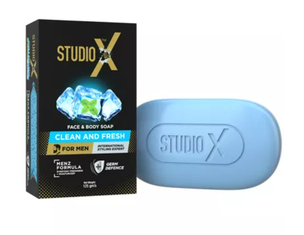 Studio X Clean & Fresh Soap for Men 125 gm
