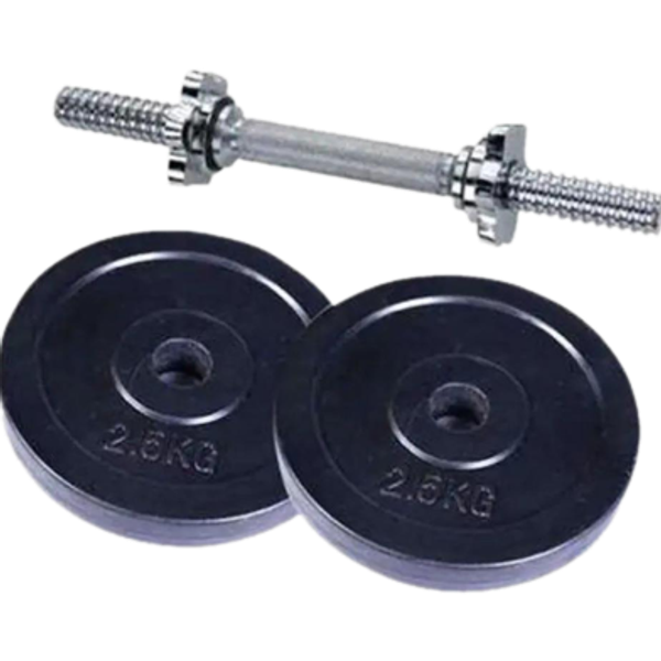 5 KG Dumbbell with 11 inch stick