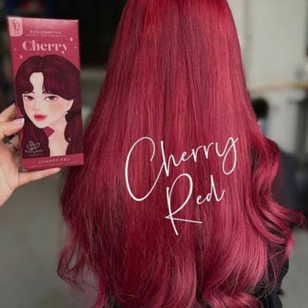 Kota Cosmetics Hair Color Cream Cherry - Cherry Red - Image 2