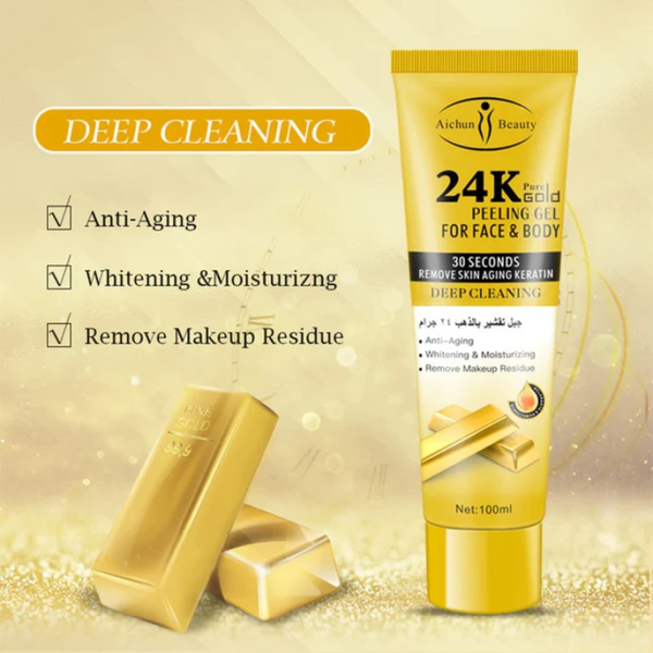 Aichun Beauty 24K Pure Gold Peeling Gel