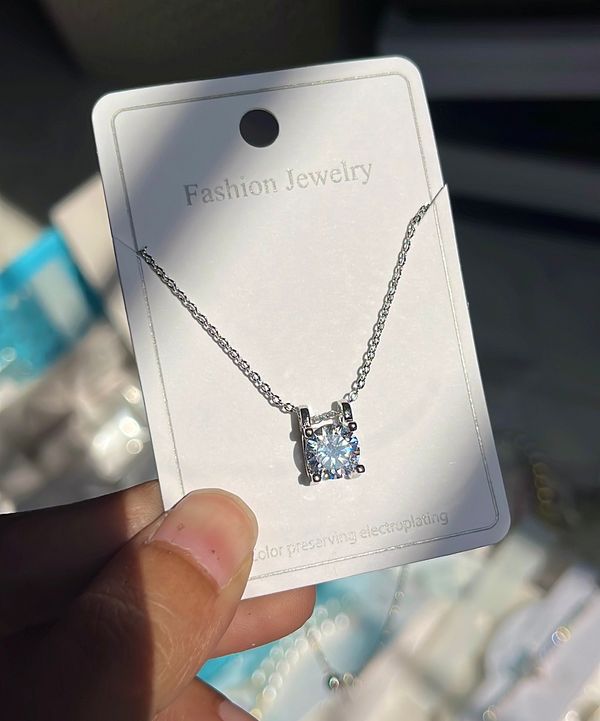 Diamond cut pendant