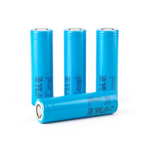 Samsung INR21700-50E 5000mAh 3.7V Lithium-Ion Rechargeable Battery