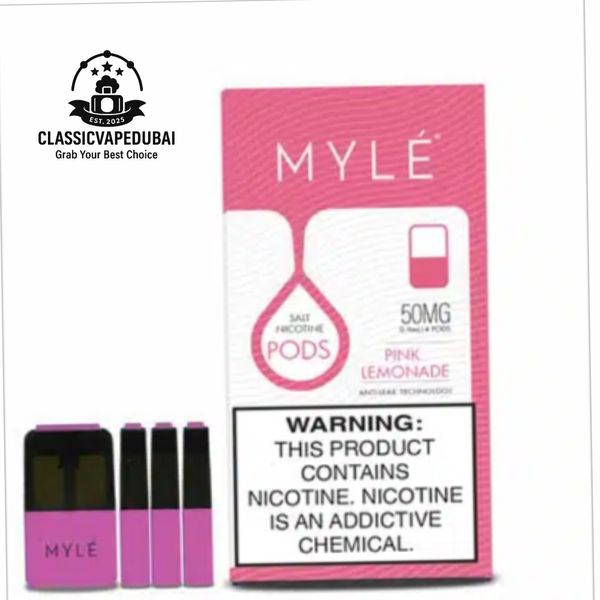BEST MYLE PODS DUBAI V4 PINK LEMONADE