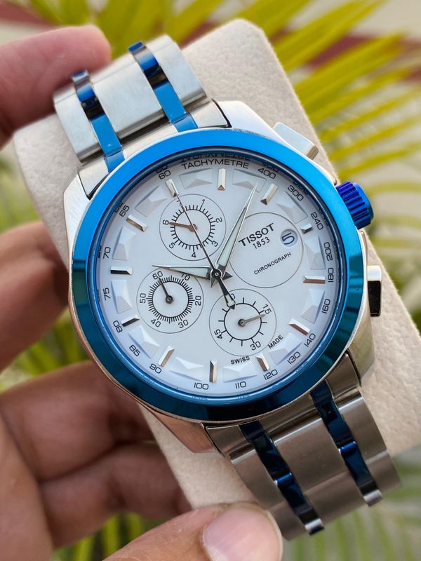 Tissot Couturier Quartz Chronograph Watch 38mm.