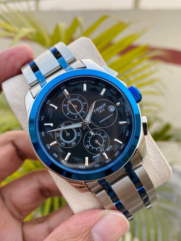 Tissot Couturier Quartz Chronograph Watch 38mm.