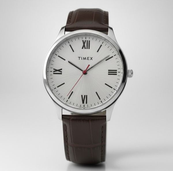 TIMEX Leather Strap Analog Watch - For Men