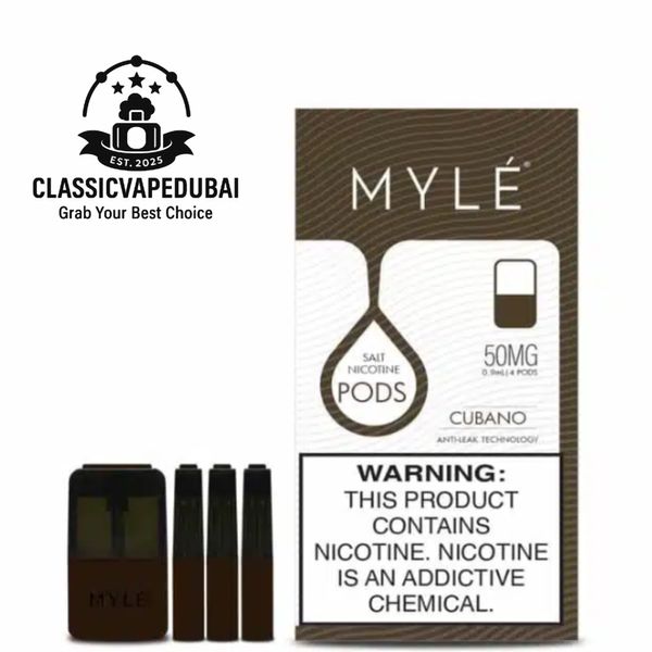 BEST MYLE PODS DUBAI V4 CUBANO