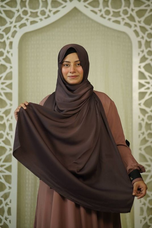 Premium Zafran silk hijab