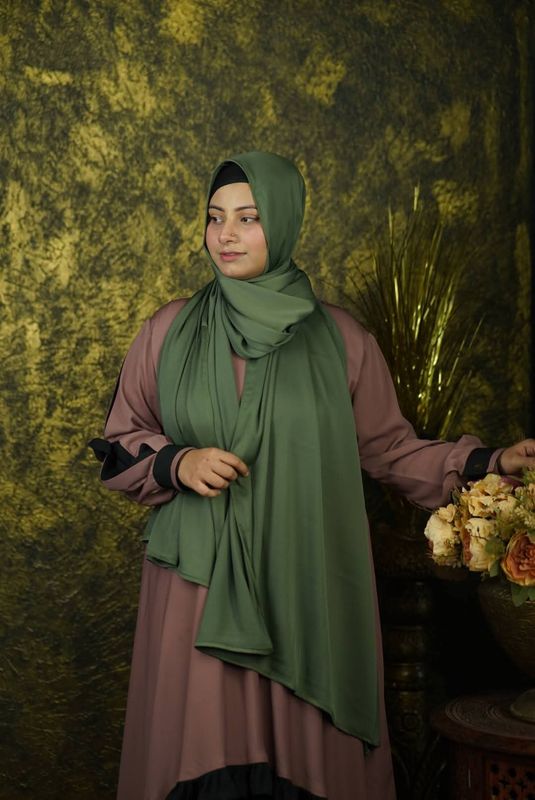 Premium Zafran silk hijab
