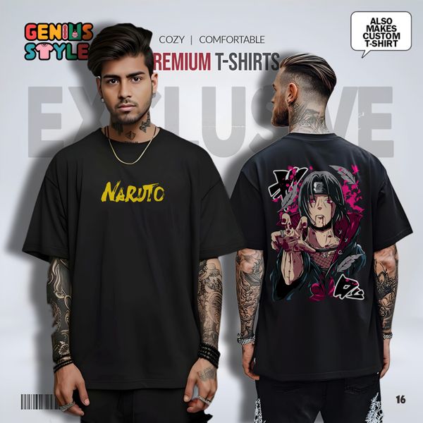 Itachi Uchiha (Naruto) Anime T-shirt - 16