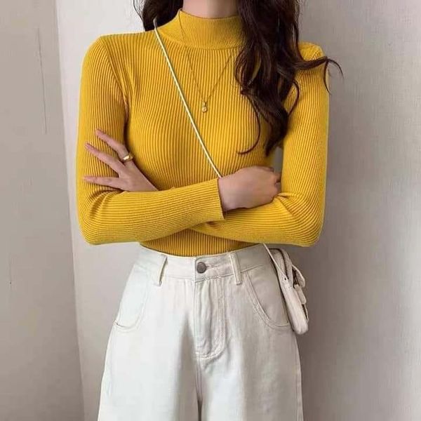 Mock neck