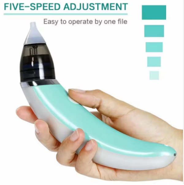 Baby Nose Cleaner with Different Levels of Suction USB Rechargeable Nasal Aspirator