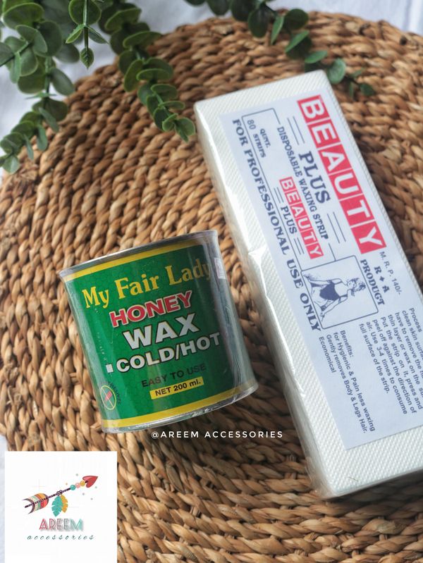 Cold Wax + 80 pieces Waxing Strips