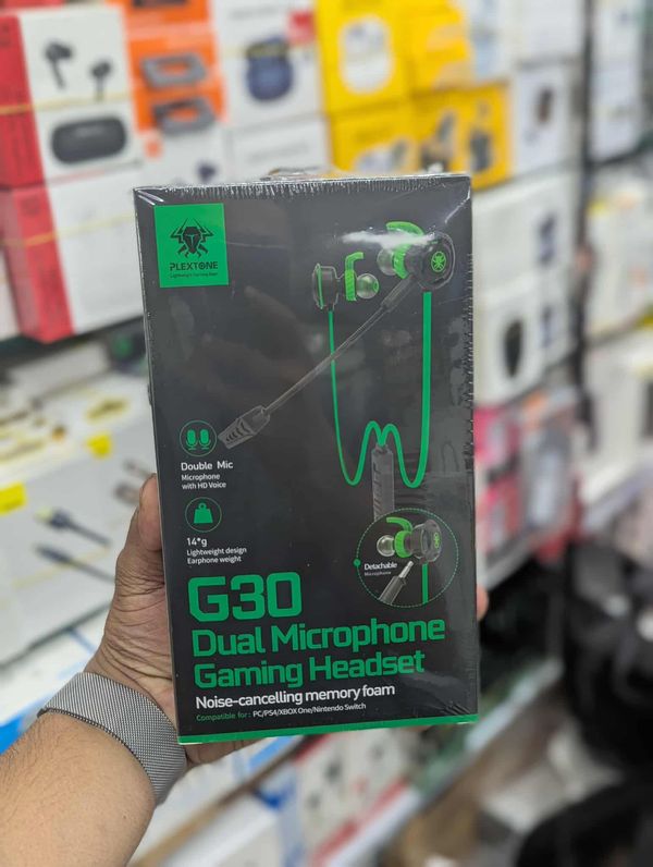 Plexton G30 Dual Microphone Gaming Headset.