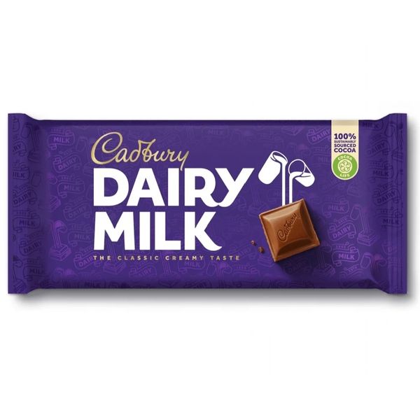Cadbury Dairy Milk Chocolate (180gm)