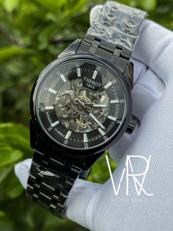 TISSOT AUTO CHAIN BLACK