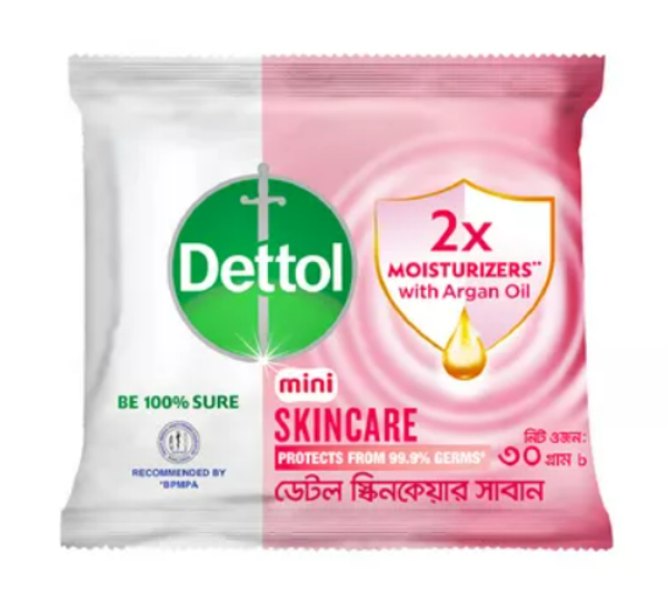 Dettol Bathing Soap Bar Skincare 30 gm
