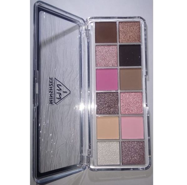 12 Colors Eyeshadow Palette Natural Long-lasting Waterproof Makeup Cosmetic - Image 3