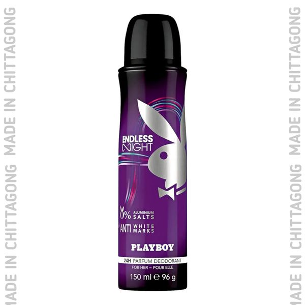 Playboy Endless Night Deodorant Spray - For Women (150)